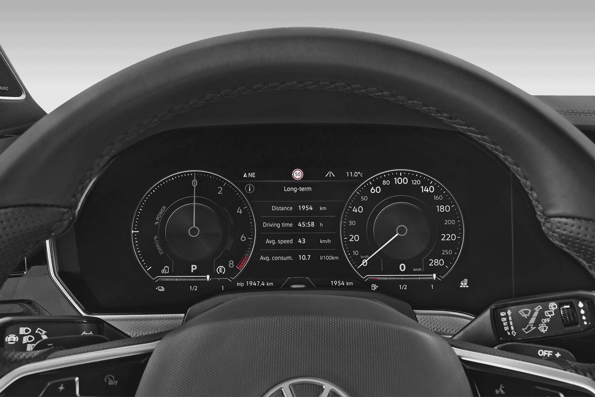 Kombiinstrument eines VW Touareg R