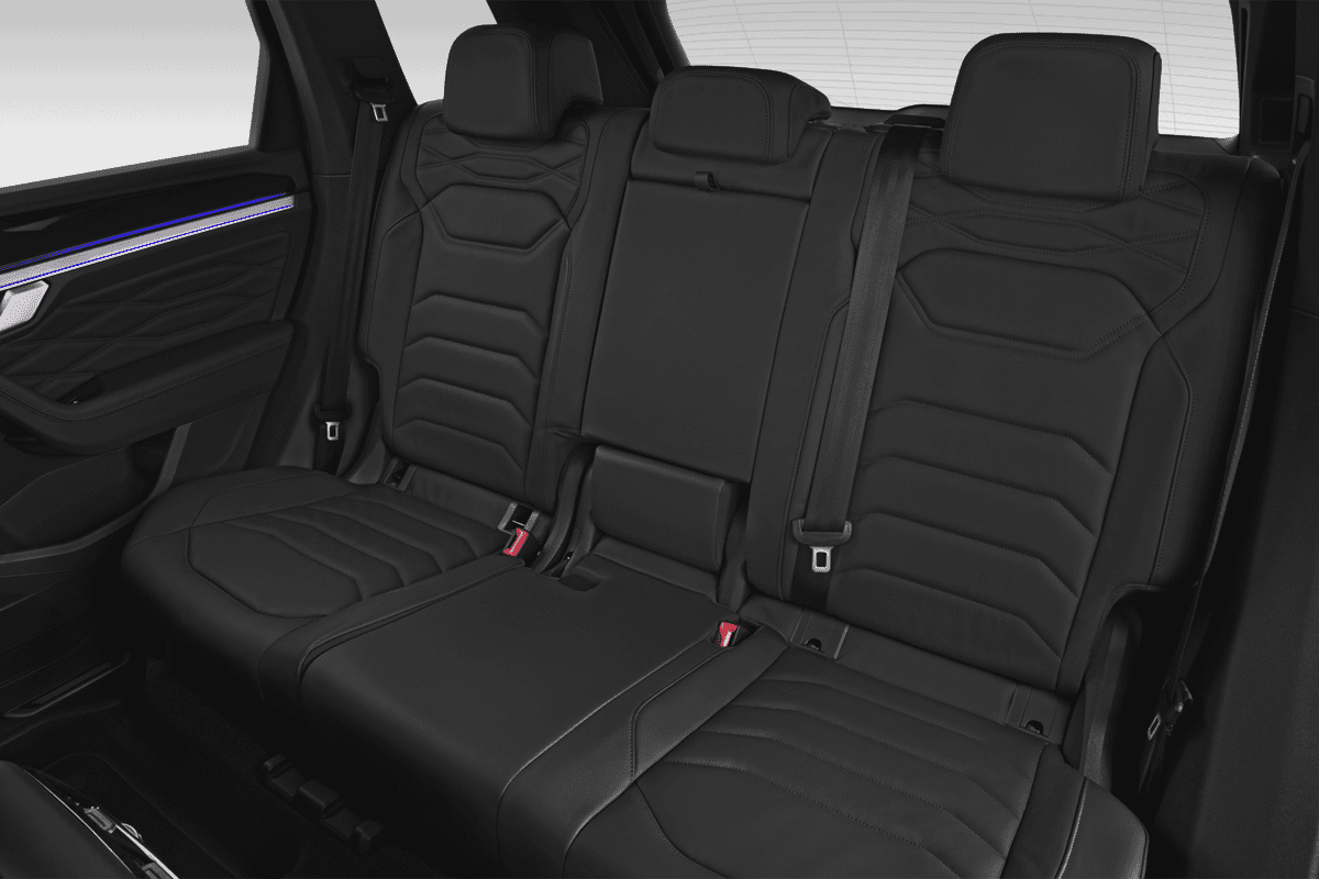 Rücksitzbank eines VW Touareg R