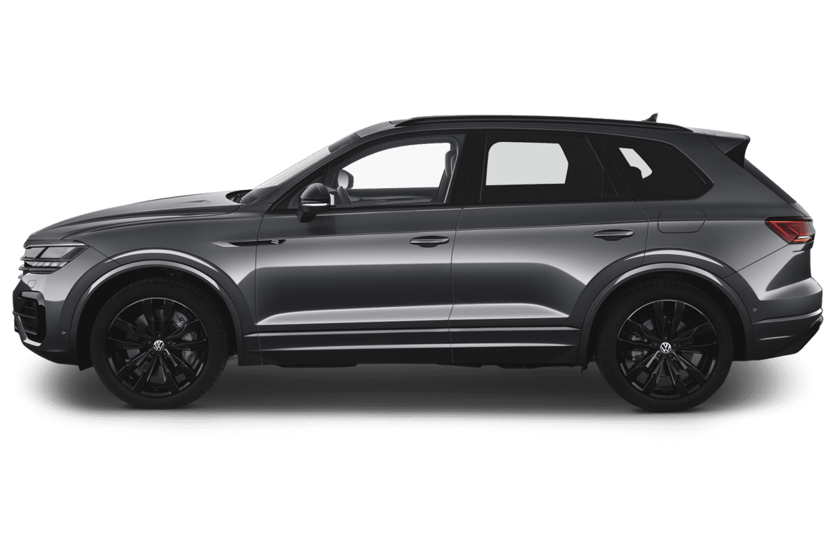 Seitenansicht eines VW Touareg R