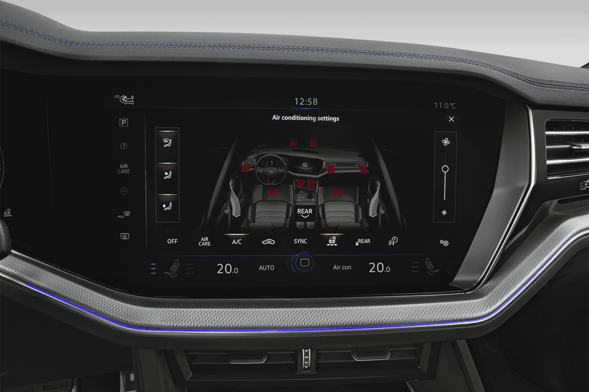 Klimasteuerung eines VW Touareg R