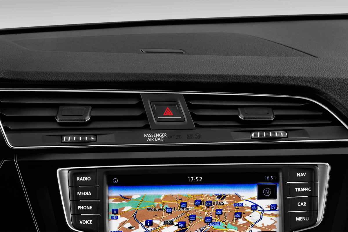 Lüftung eines VW Touran GOAL