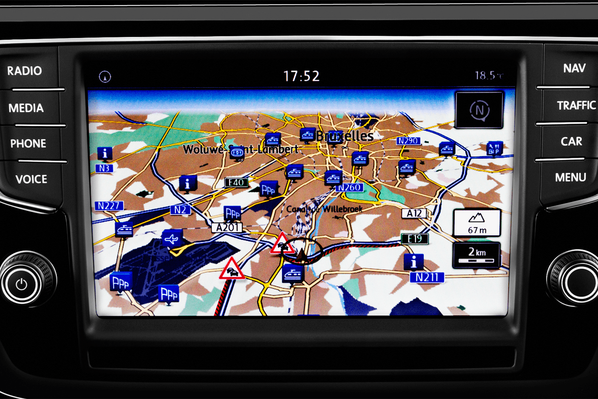 Audiosystem eines VW Touran GOAL