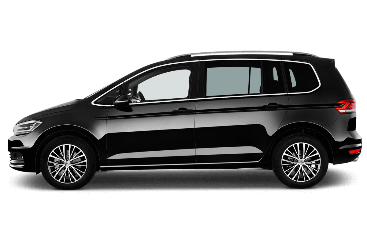 Seitenansicht eines VW Touran GOAL