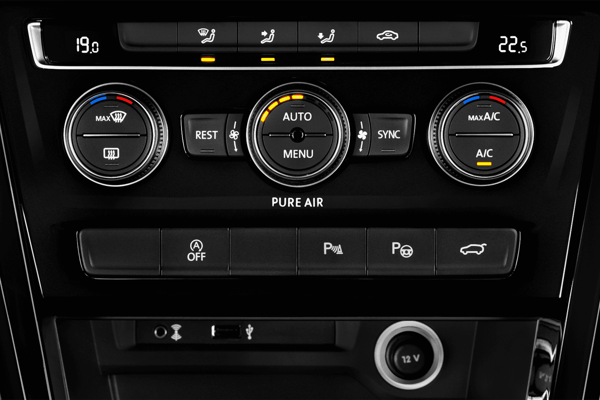 Klimasteuerung eines VW Touran GOAL