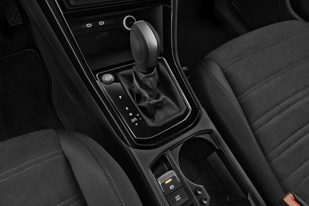 Schaltknüppel eines VW Touran