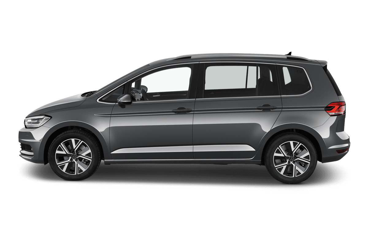 Seitenansicht eines VW Touran