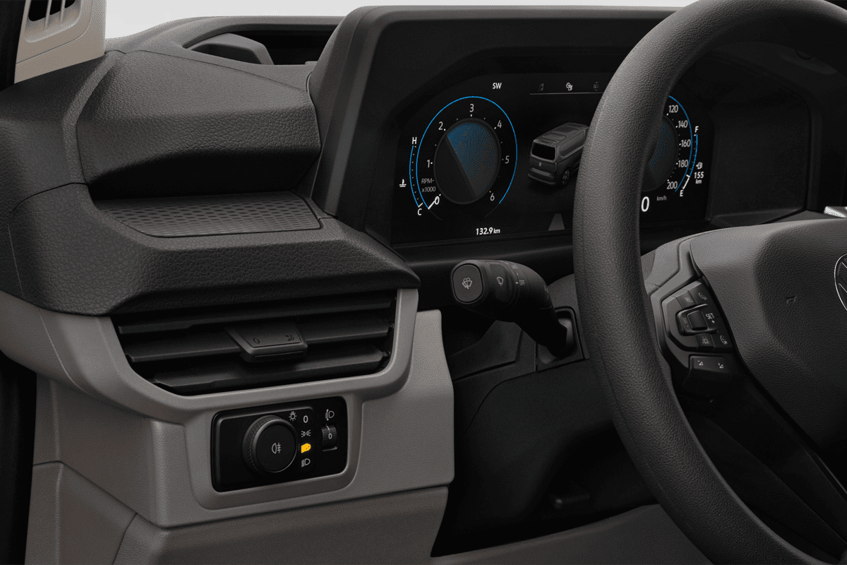 Lüftung eines VW Transporter Kastenwagen 