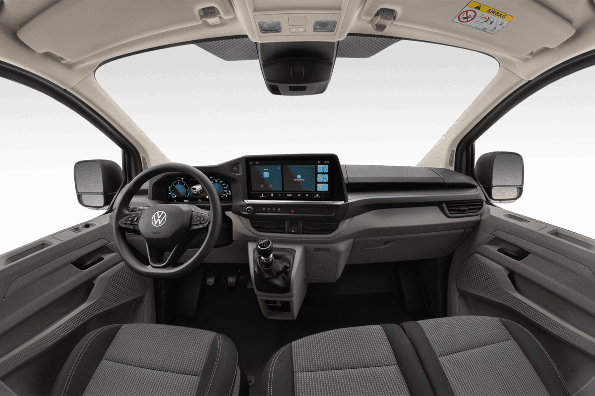 Armaturenbrett eines VW Transporter Kastenwagen 