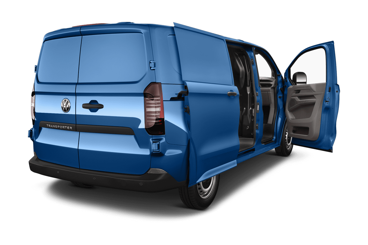 Türen eines VW Transporter Kastenwagen 