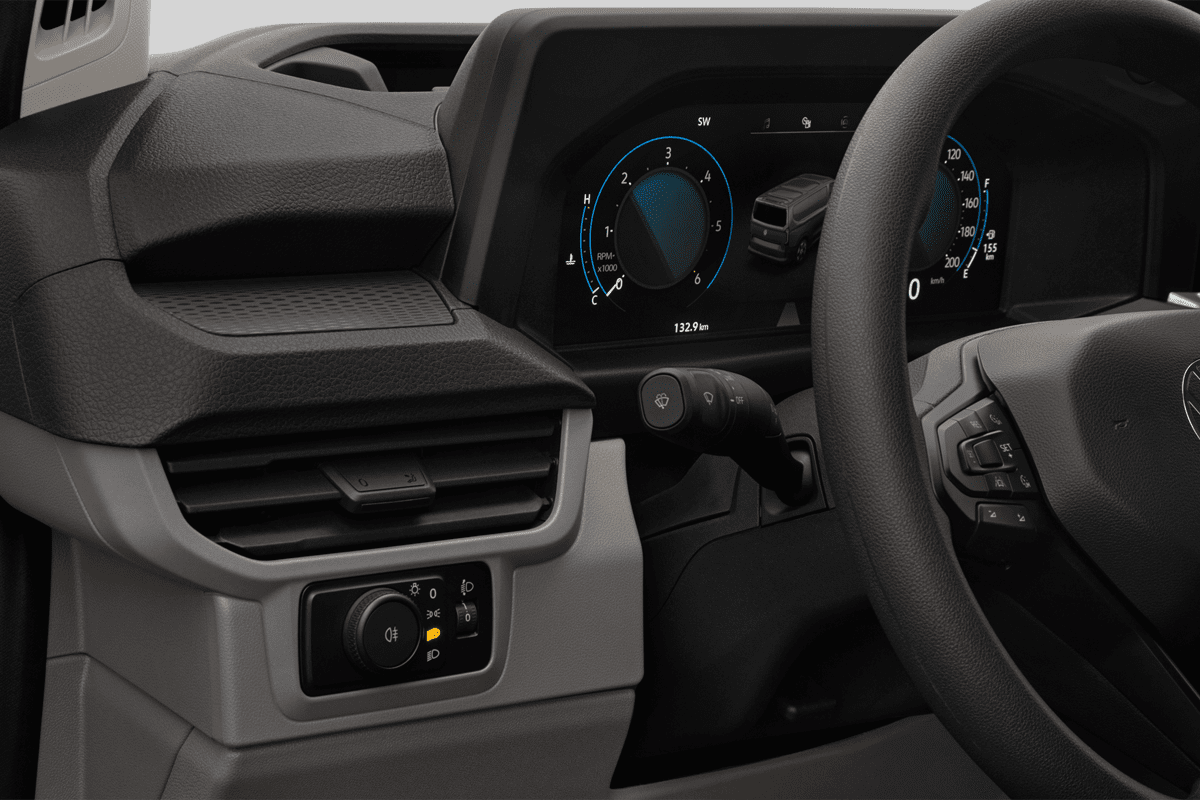 Lüftung eines VW Transporter Kastenwagen 