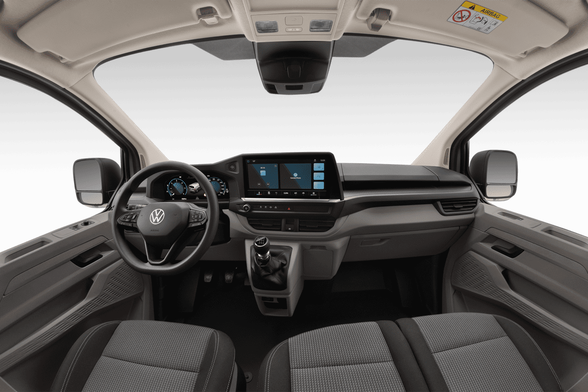 Armaturenbrett eines VW Transporter Kastenwagen 