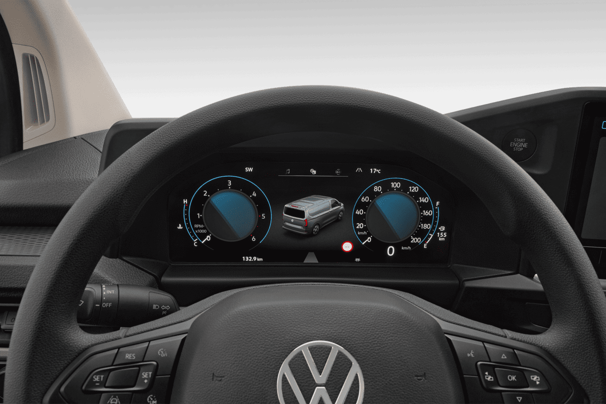 Kombiinstrument eines VW Transporter Kastenwagen 