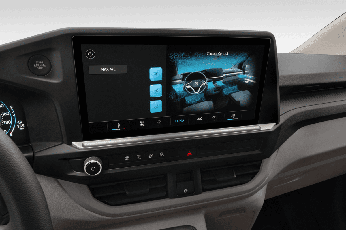 Klimasteuerung eines VW Transporter Kastenwagen 