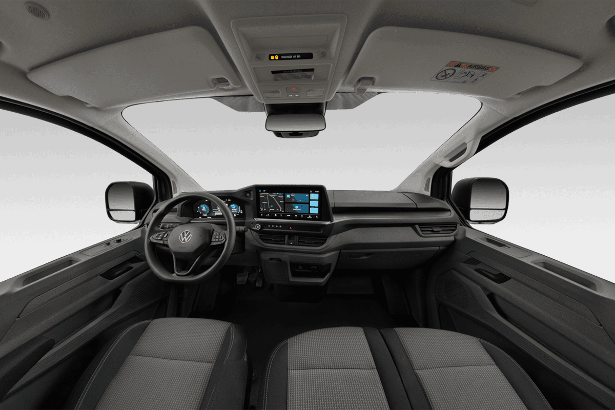 Armaturenbrett eines VW Transporter Kombi 