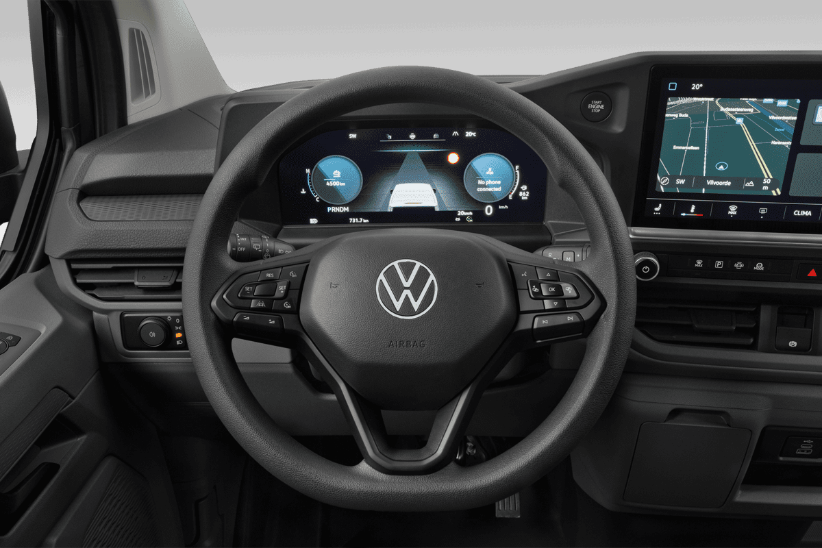 Lenkrad eines VW Transporter Kombi 