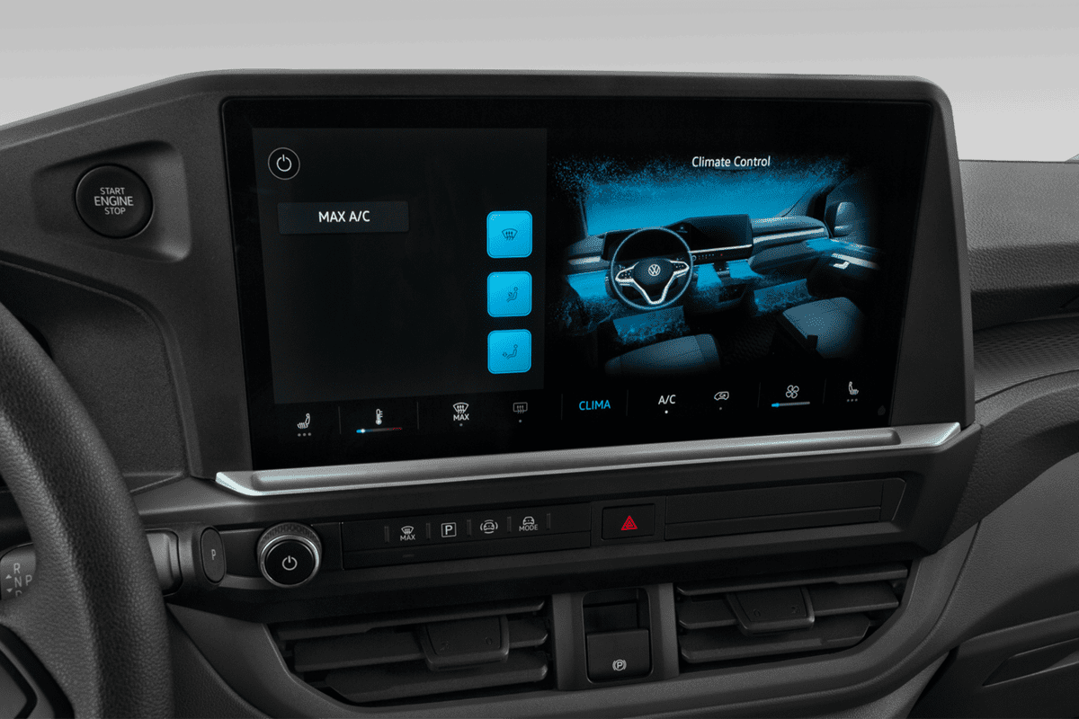 Klimasteuerung eines VW Transporter Kombi 