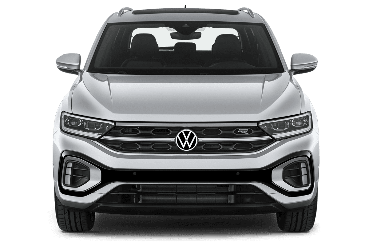 Frontansicht eines VW T-Roc GOAL , freigestellt