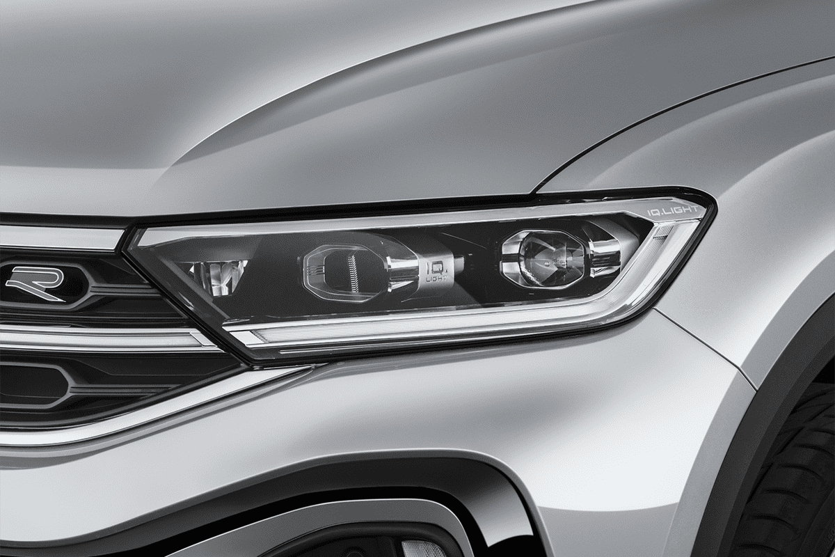 Frontscheinwerfer eines VW T-Roc GOAL 