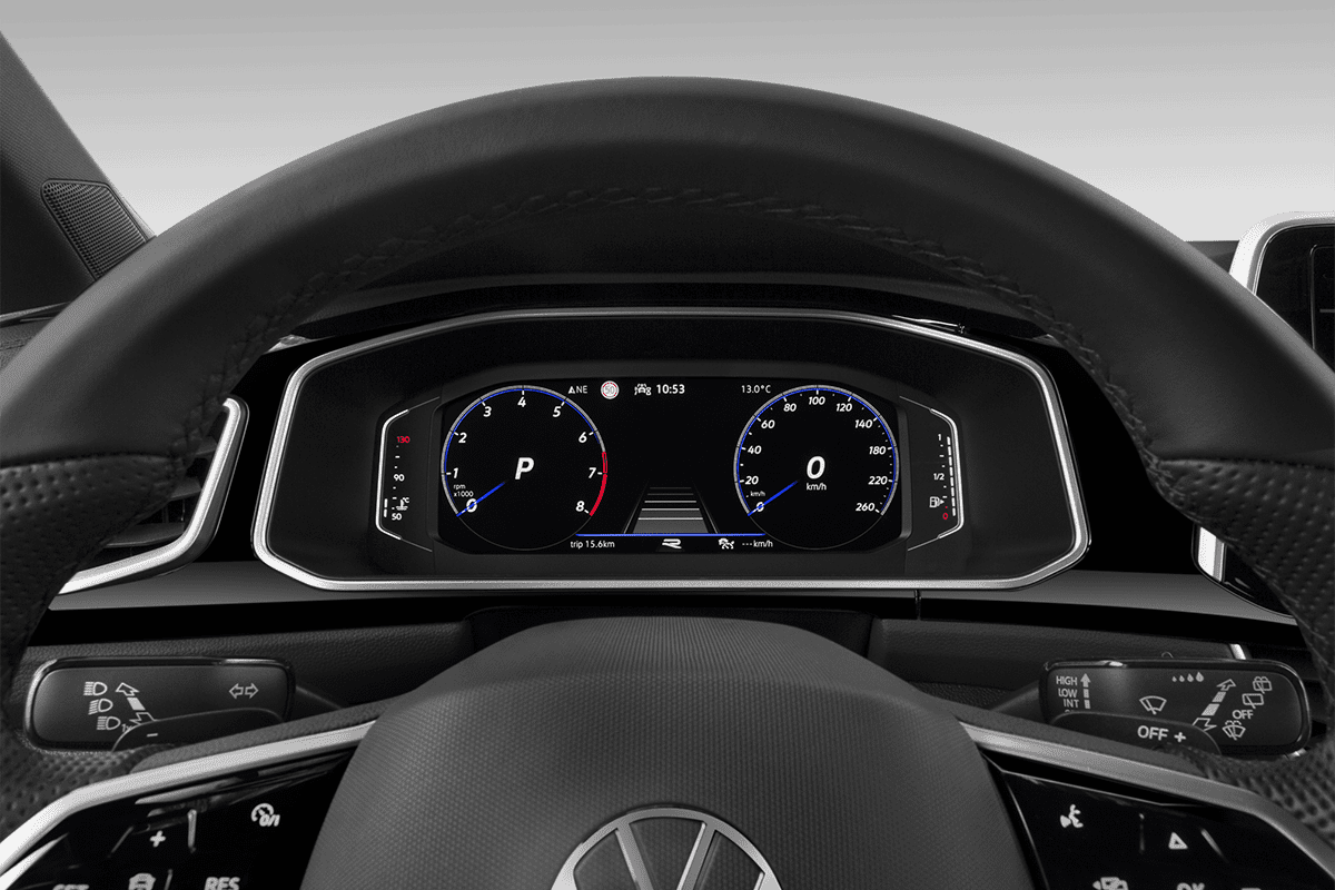 Kombiinstrument eines VW T-Roc GOAL 