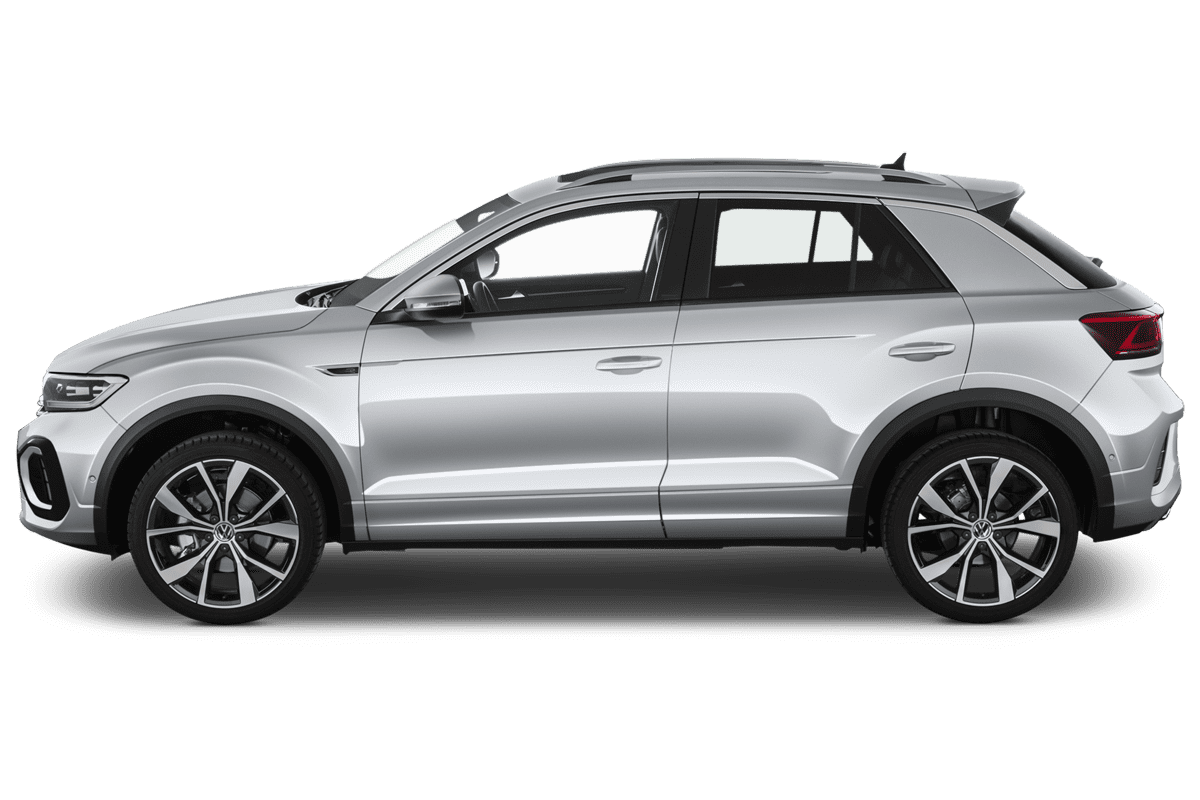 Seitenansicht eines VW T-Roc GOAL 