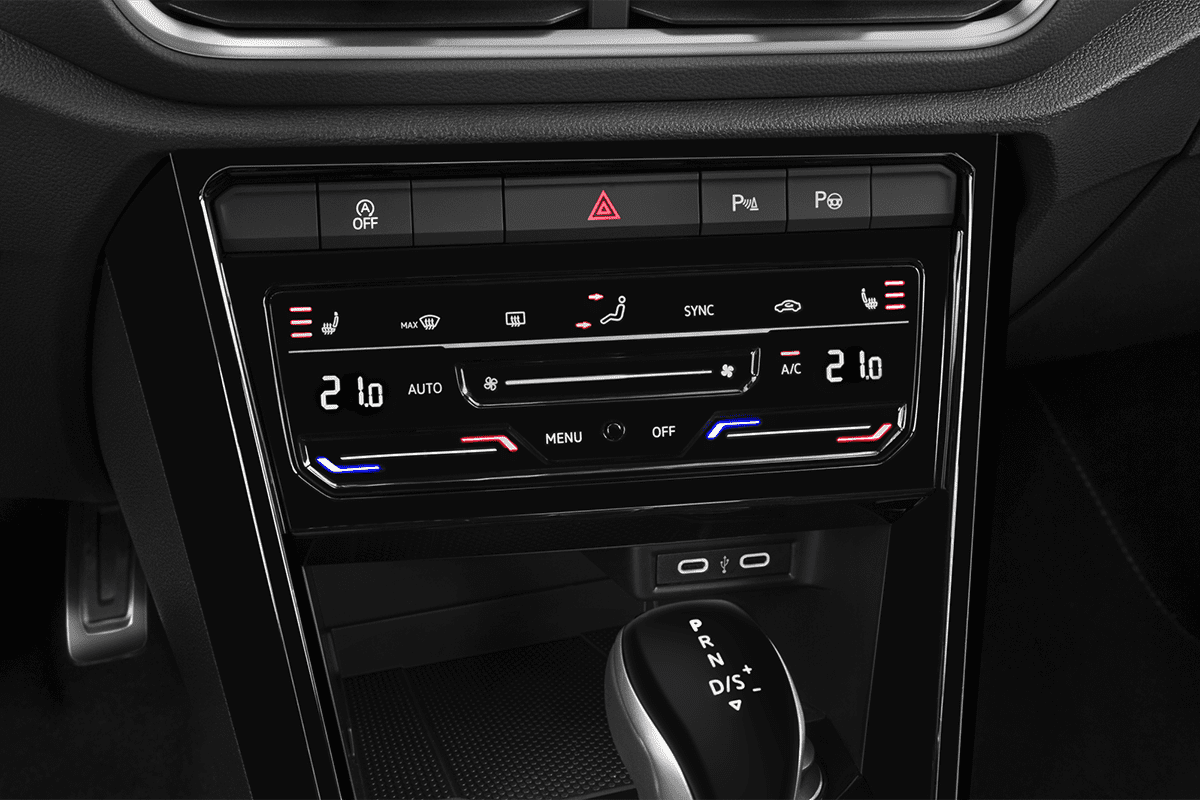 Klimasteuerung eines VW T-Roc GOAL 