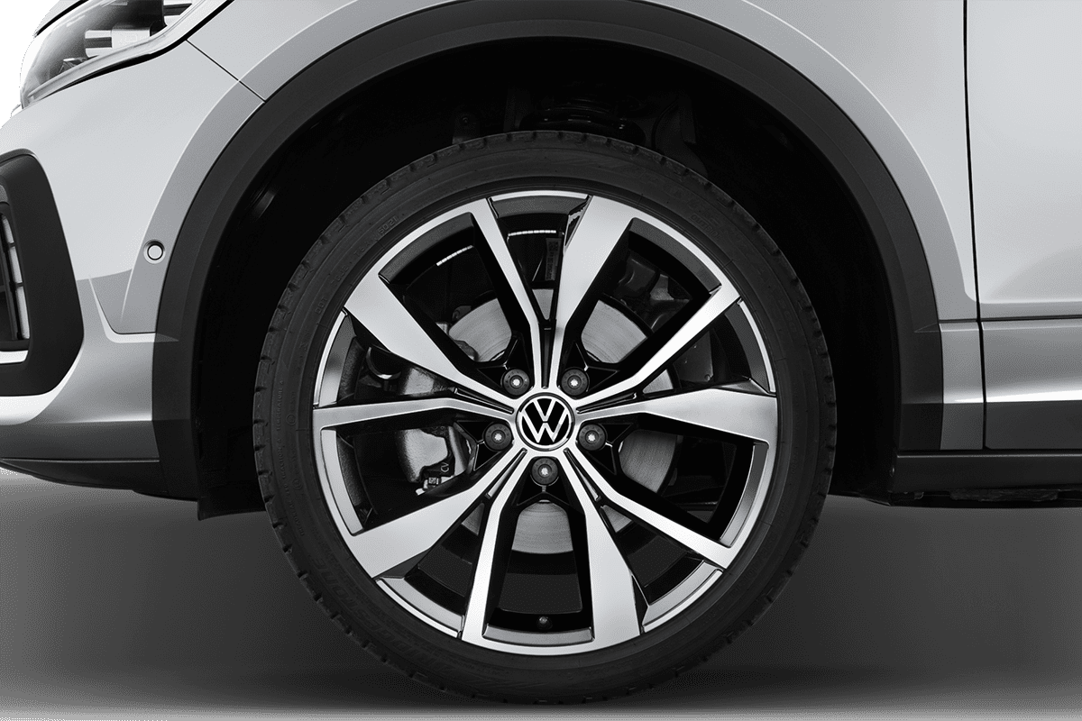 Radkappe oder Felge eines VW T-Roc GOAL 