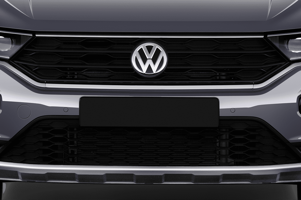 Kühlergrill eines VW T-Roc ACTIVE 