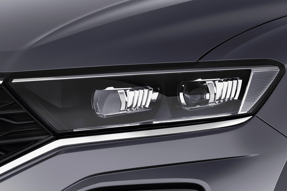 Frontscheinwerfer eines VW T-Roc ACTIVE 