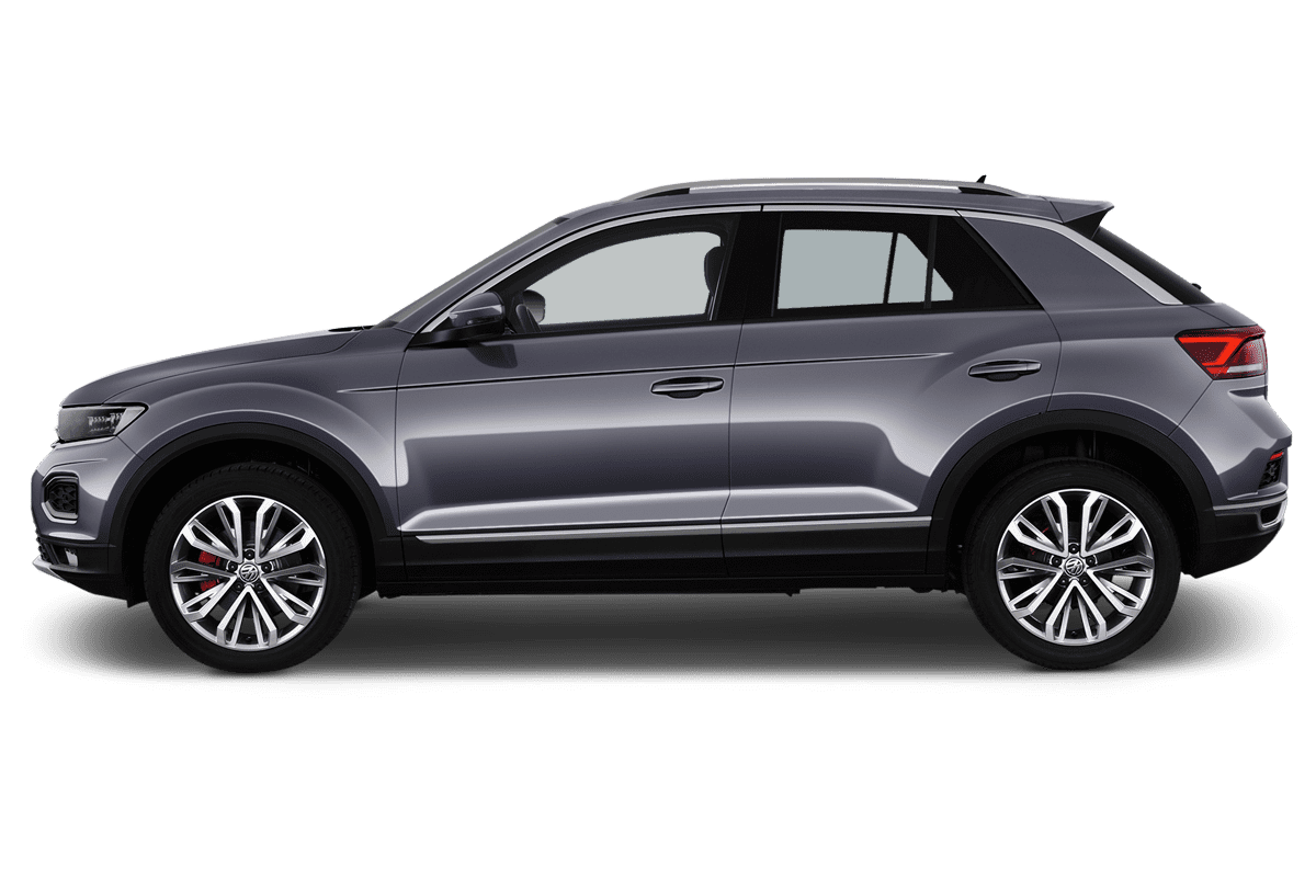 Seitenansicht eines VW T-Roc ACTIVE 