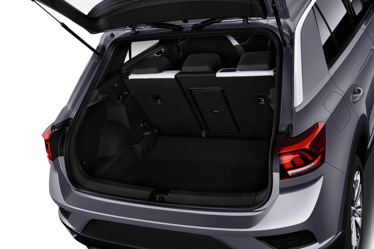 Kofferraum eines VW T-Roc ACTIVE 