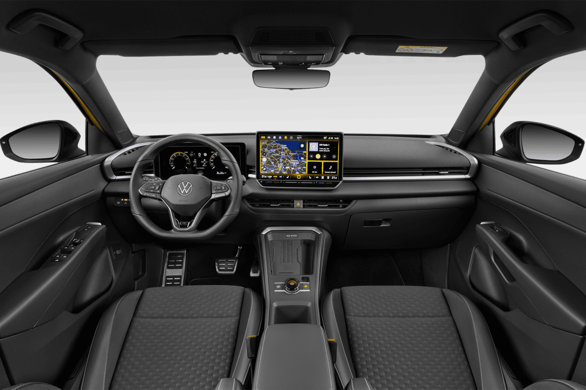 Armaturenbrett eines VW T-Roc R