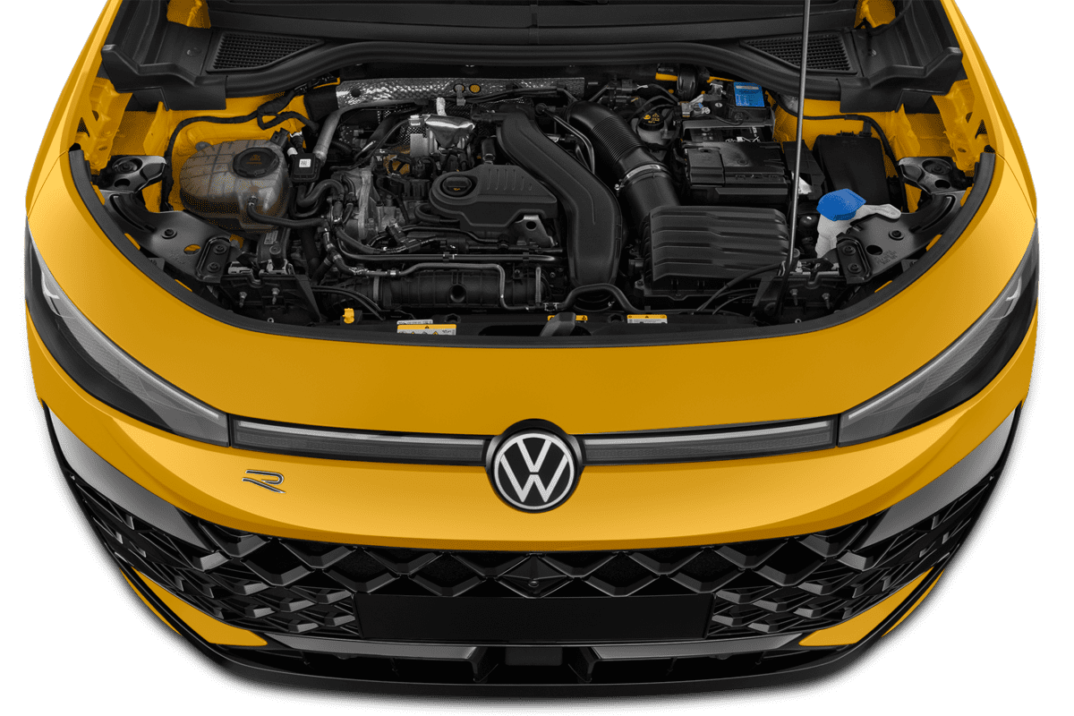 Motorraum eines VW T-Roc R