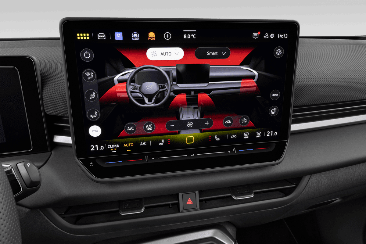 Klimasteuerung eines VW T-Roc R