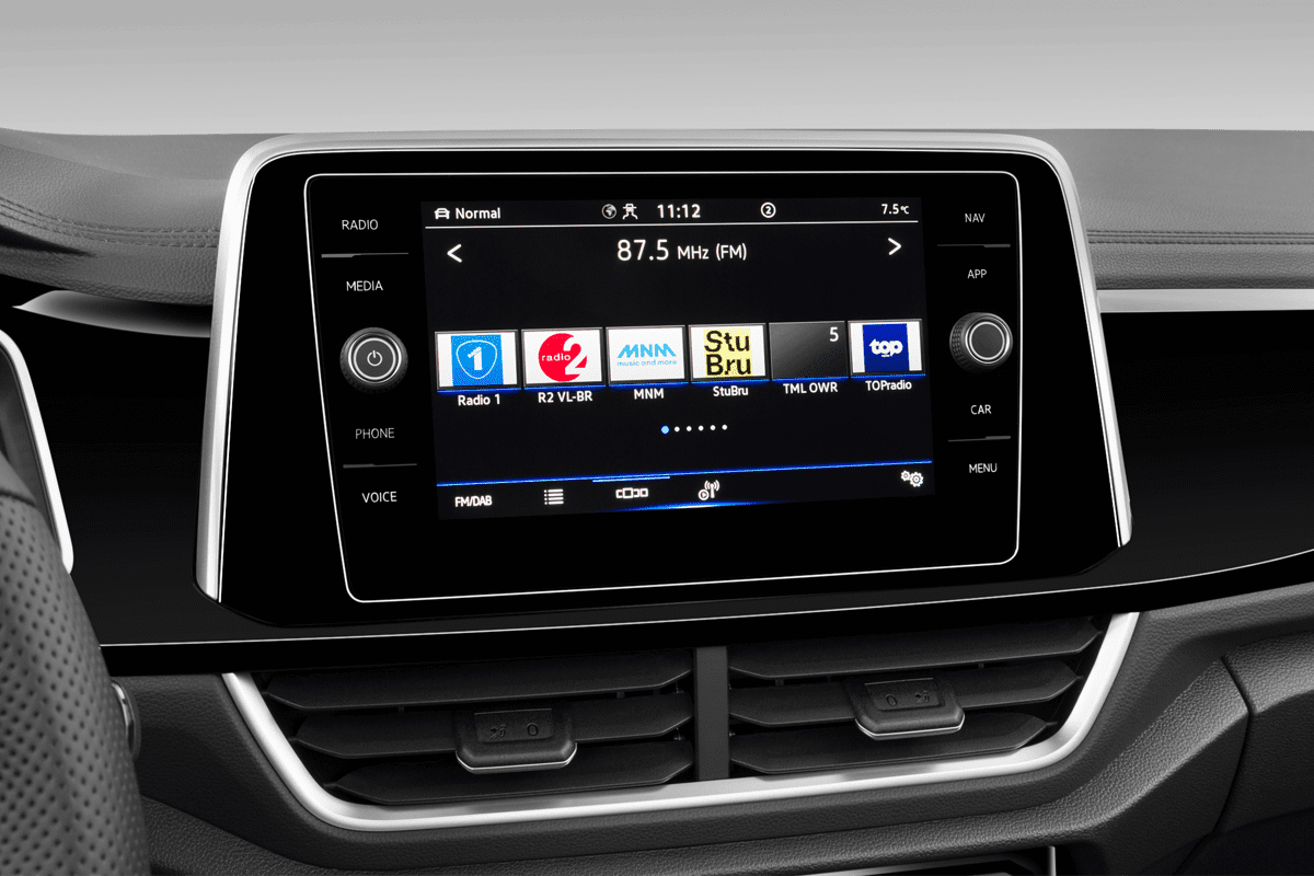 Audiosystem eines VW T-Roc Cabriolet