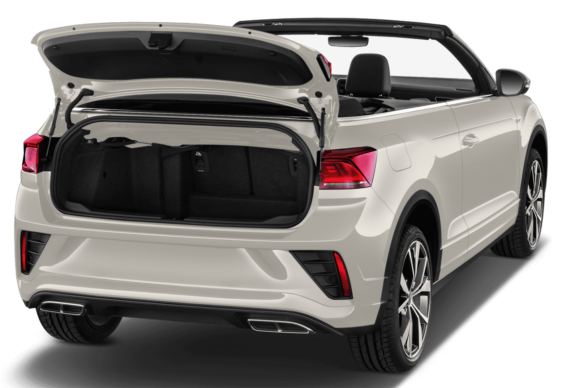 Kofferraum eines VW T-Roc Cabriolet