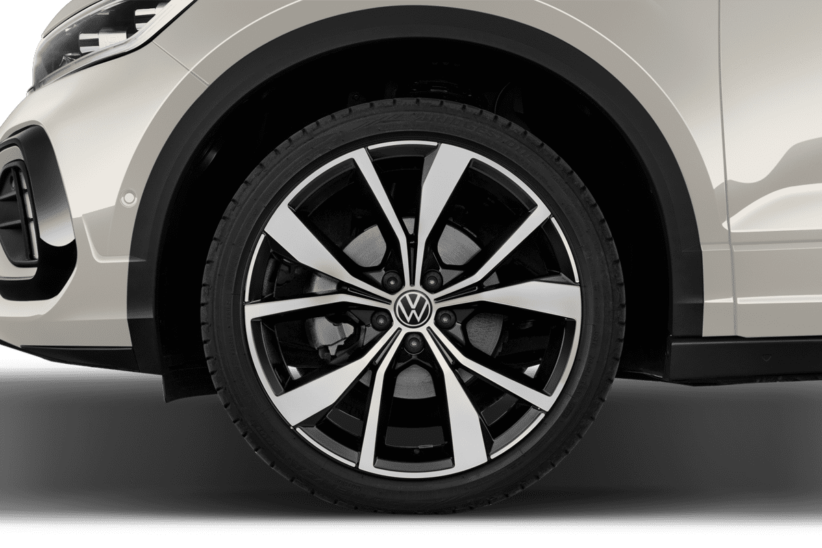 Radkappe oder Felge eines VW T-Roc Cabriolet