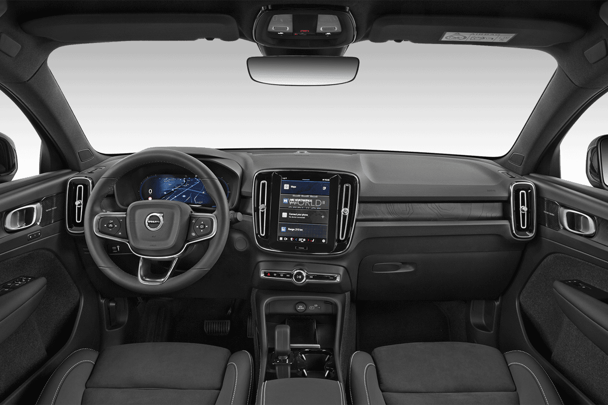 Armaturenbrett eines Volvo C40 Recharge