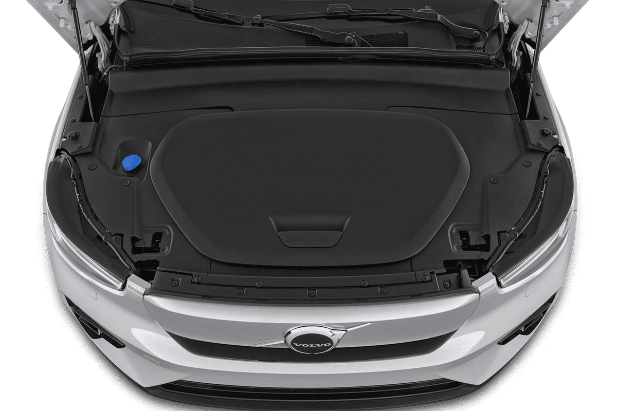 Motorraum eines Volvo C40 Recharge