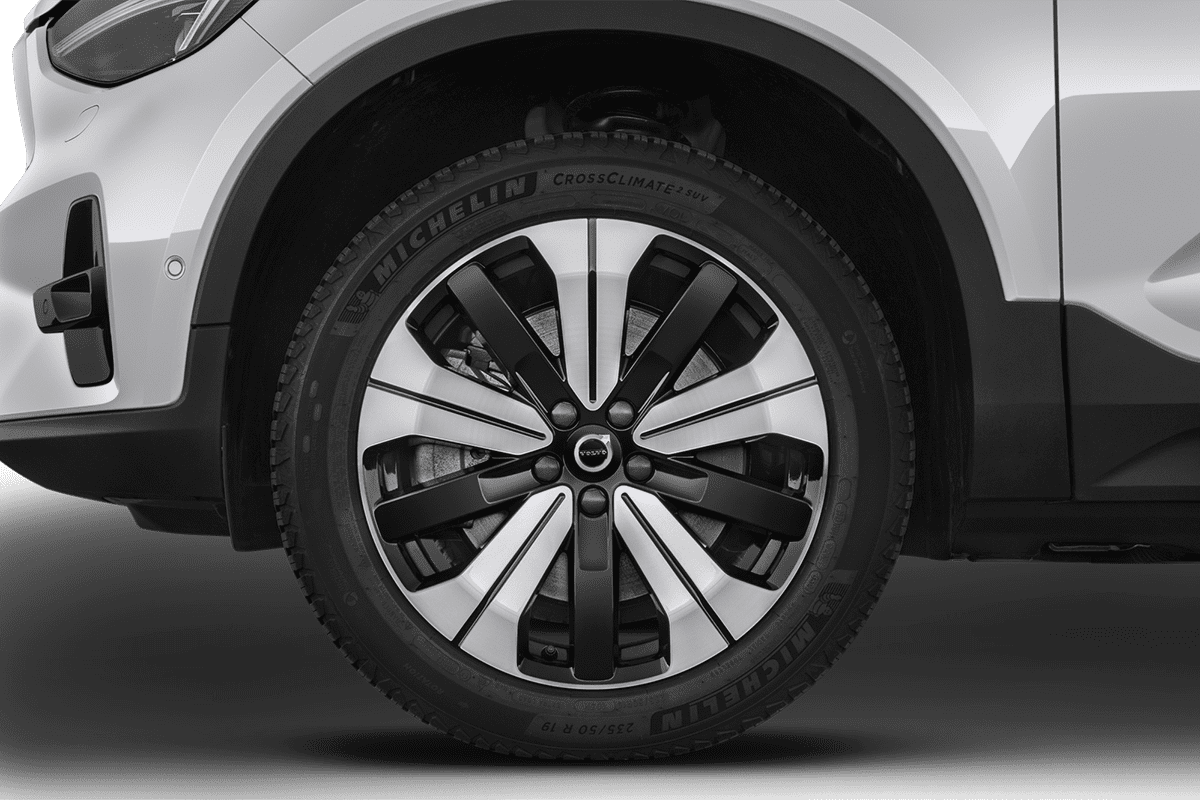 Radkappe oder Felge eines Volvo C40 Recharge