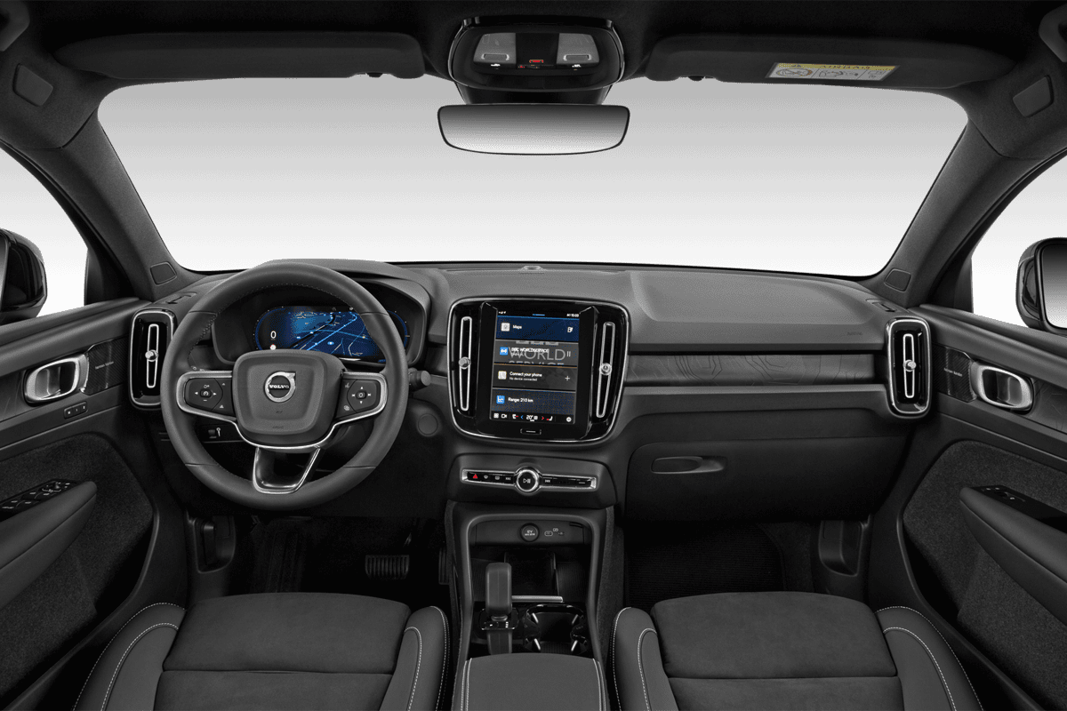 Armaturenbrett eines Volvo EC40