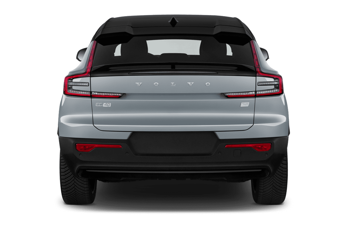 Heckansicht eines Volvo EC40