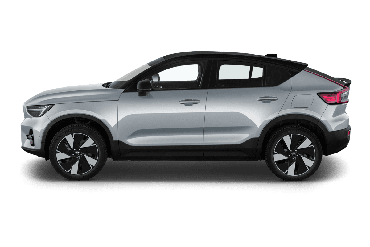 Seitenansicht eines Volvo EC40