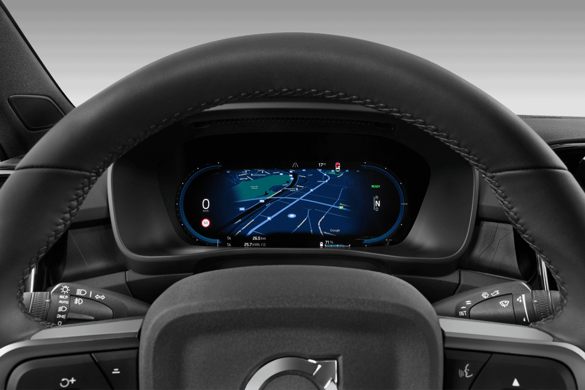 Kombiinstrument eines Volvo EC40