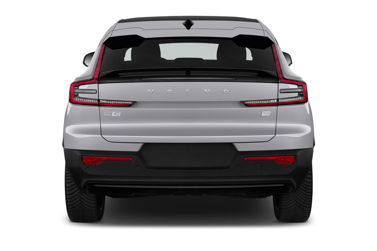 Heckansicht eines Volvo EC40