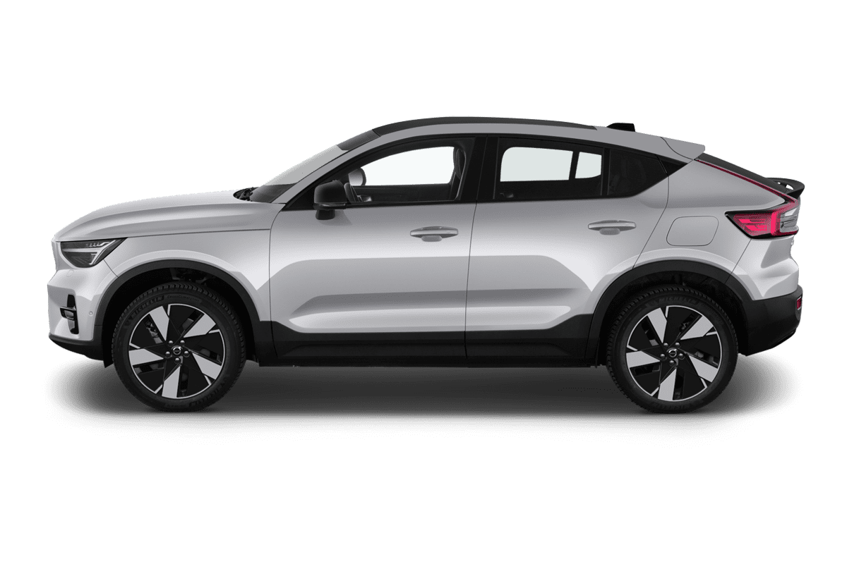 Seitenansicht eines Volvo EC40