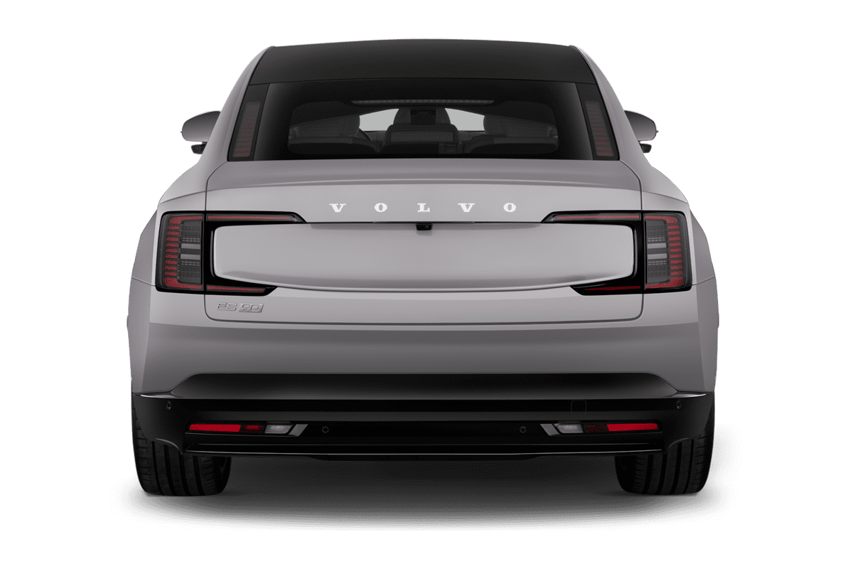 Heckansicht eines Volvo ES90