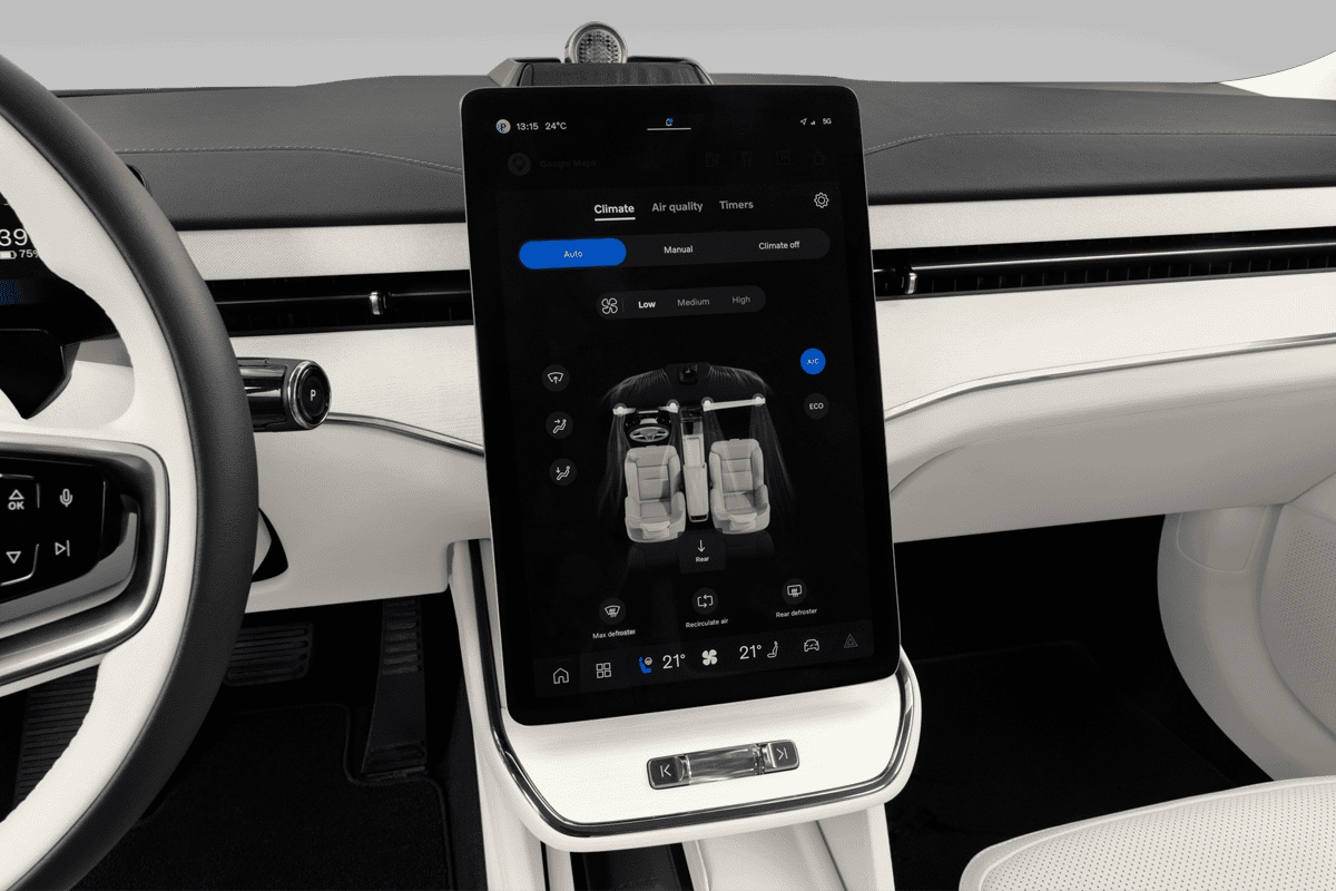 Klimasteuerung eines Volvo ES90