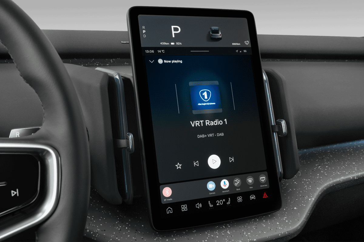 Audiosystem eines Volvo EX30 Cross Country 