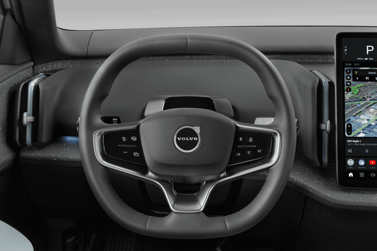 Lenkrad eines Volvo EX30 Cross Country 