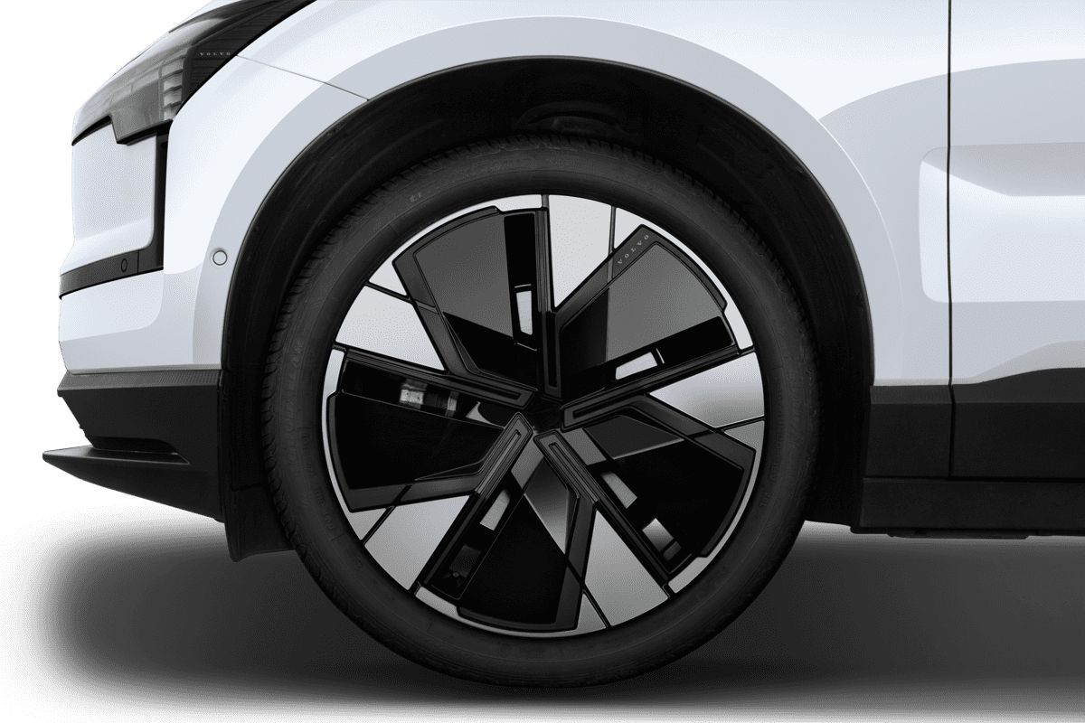 Radkappe oder Felge eines Volvo EX30 Cross Country 